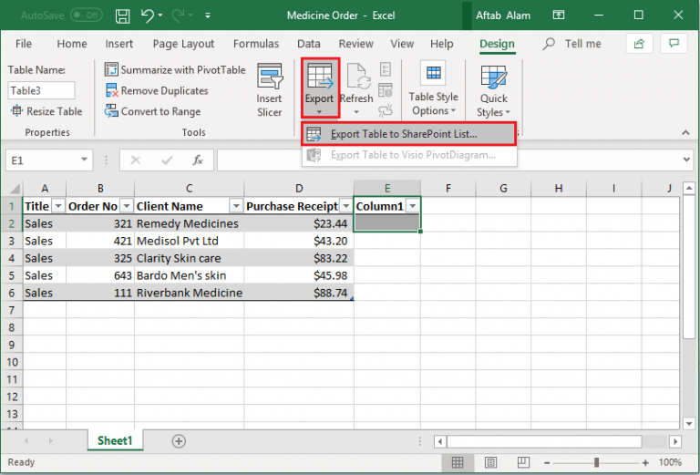 How To Import Excel To SharePoint List