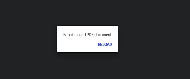 errors navegador documento carregar falha