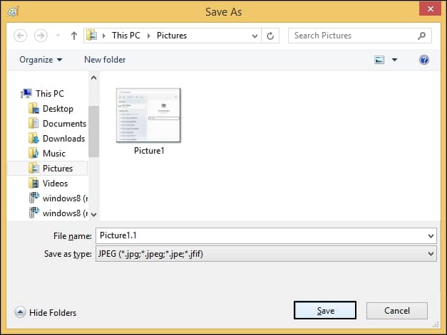 Rename your file and choose a different format to save it