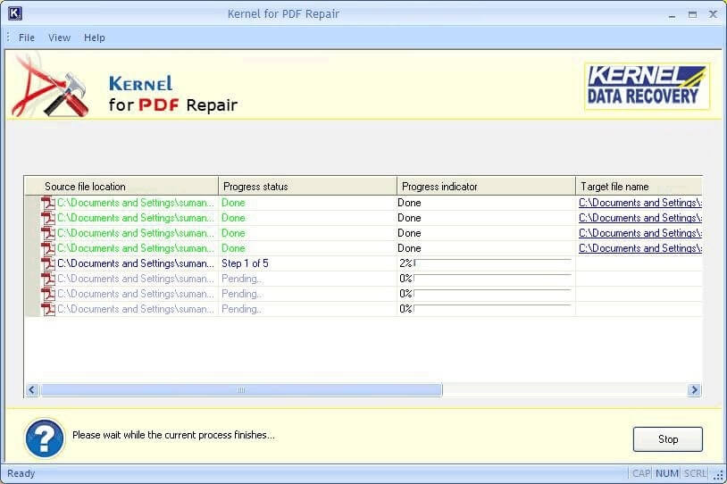 A simple way to repair Adobe PDF files