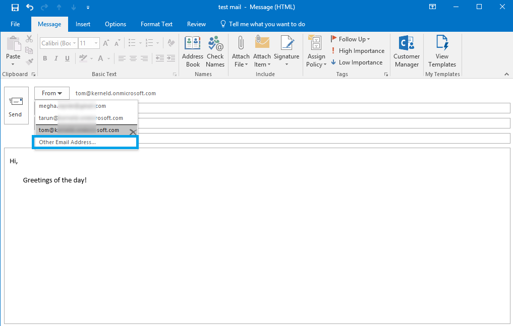 How To Add Office 365 Shared Mailboxes In MS Outlook 2016 