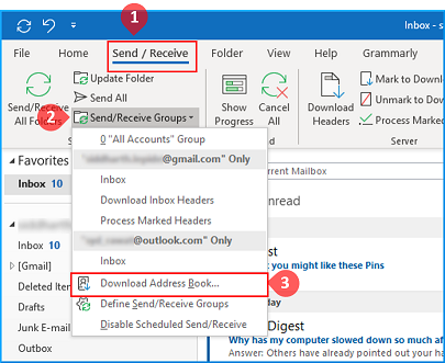 OutlookAddressBookView 2.43 for ios instal free
