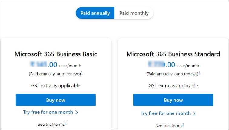 Microsoft 365 Business Standard