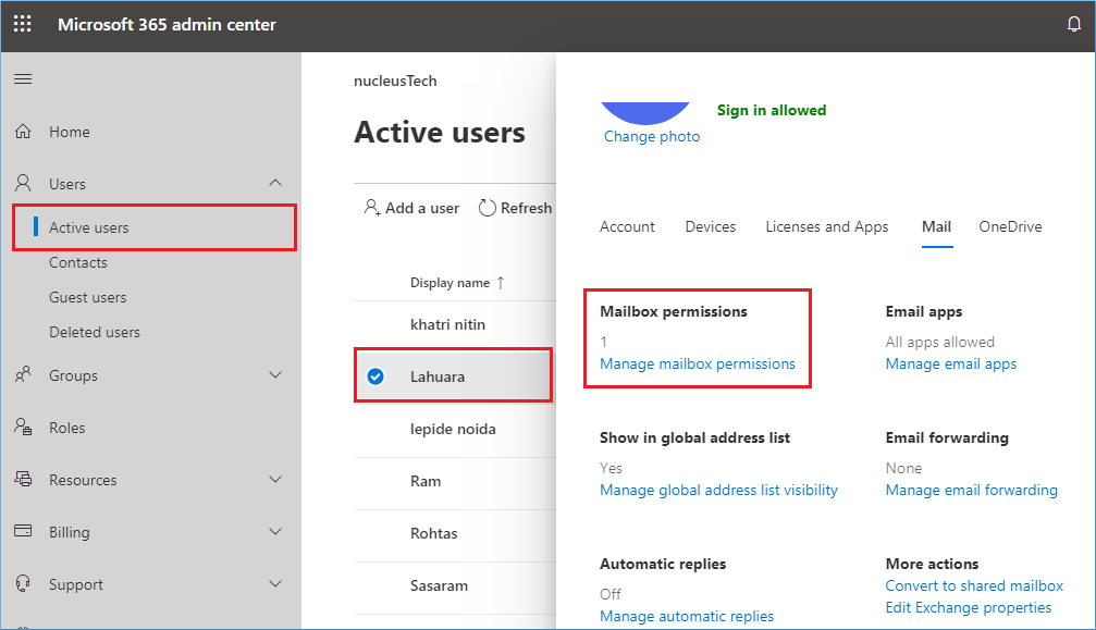 Office 365 Give Permission To Shared Mailbox