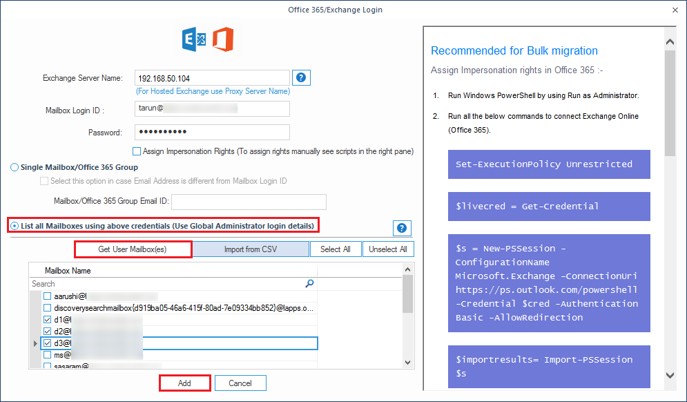 valid outlook version that suppot migration to office 365