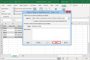 How to import Excel to SharePoint list?