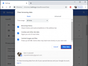 Fix the “unable to play video error – 5” in Google Chrome