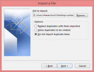 how to import contacts into outlook from google