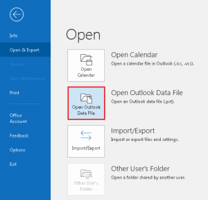 how to open pst file in outlook 2016 on mac