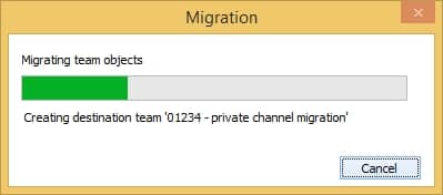 Migration is in process