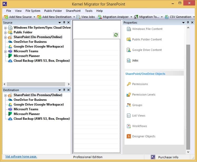 Kernel Migration for SharePoint