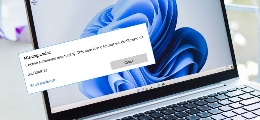 Fix the Windows 11/10 Error “Missing Codec 0xc004f011” 