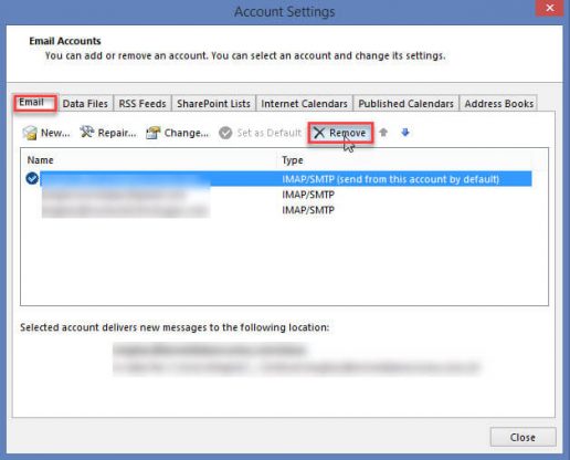 Easy fixes – Microsoft Outlook cannot connect to server error