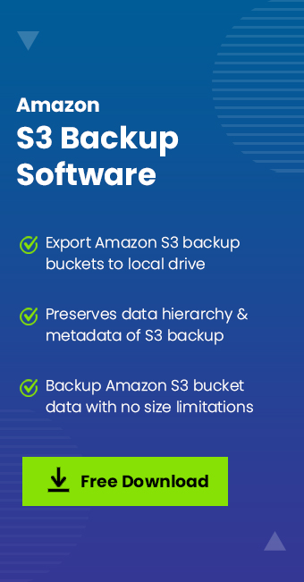Amazon S3 Backup software
