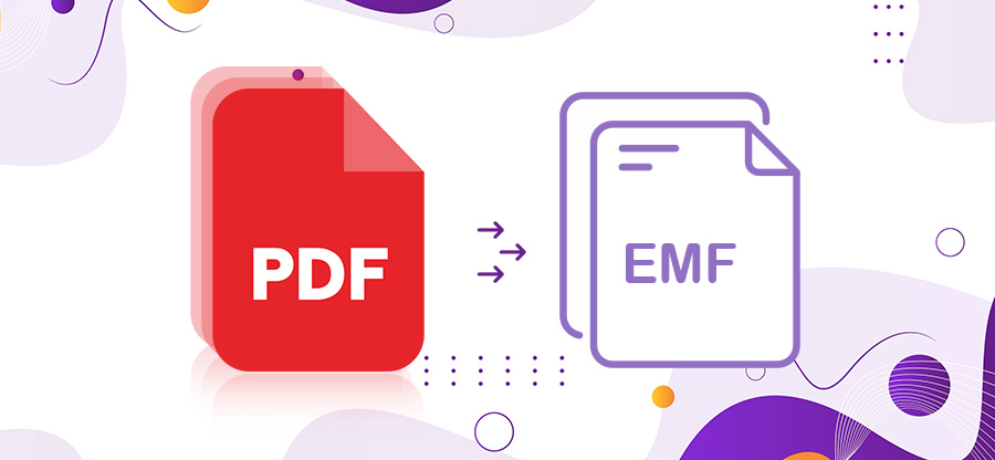 Two methods to convert PDF files to EMF format