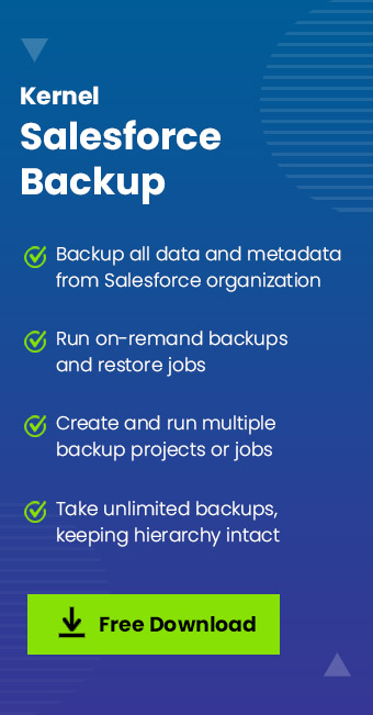 Salesforce Backup software