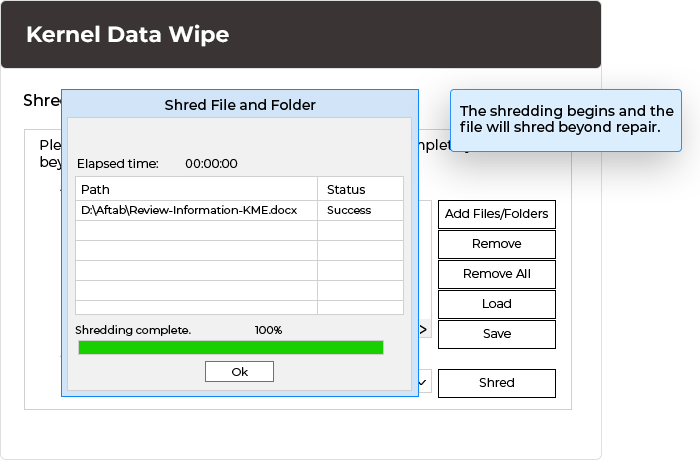 File Shred Beyond Repair