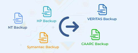 Extract Data from NT Backup, Symantec Backup, VERITAS Backup, HP Backup, and CAARC Backup