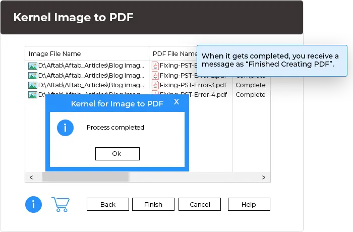 Kernel Image to PDF Converter Tool