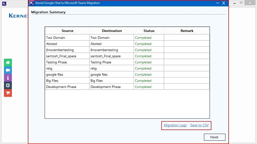 View detailed report