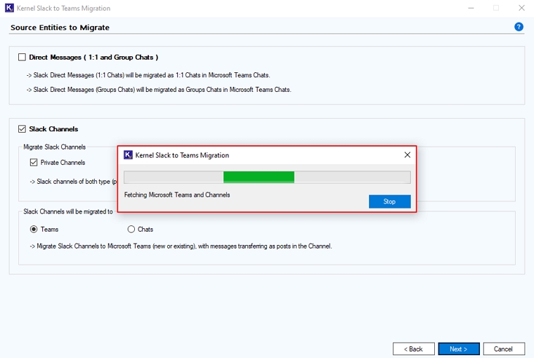 Fetching Microsoft Teams and Channels