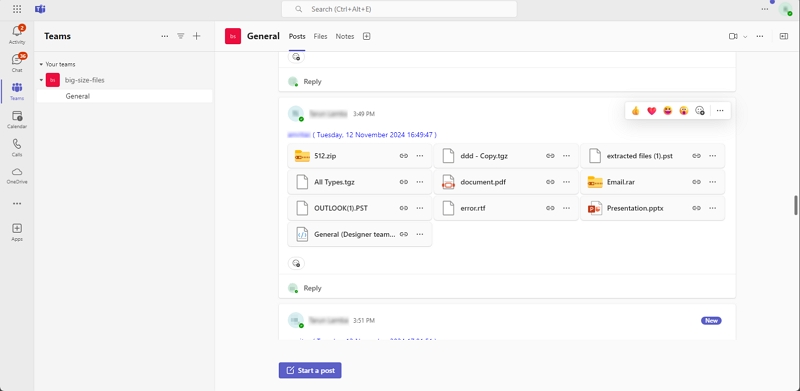 migrating Slack source channel data to MS Teams