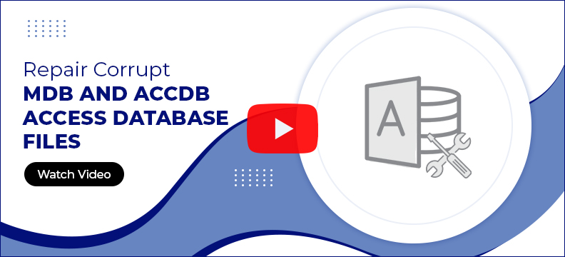 Access Database Repair Software Video