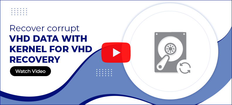 VHD Recovery software Video