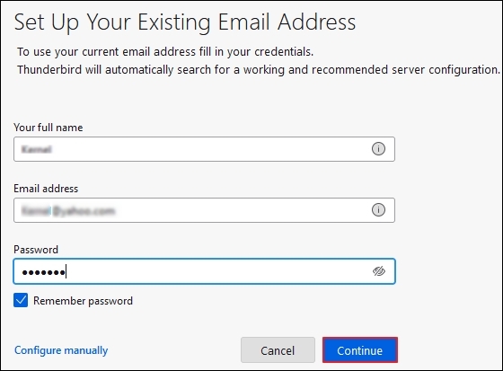Enter your Office 365 account credentials