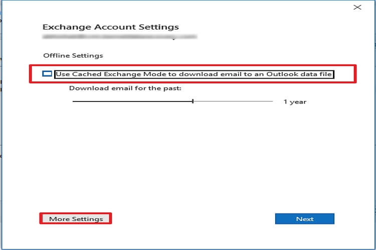 Exchange setting