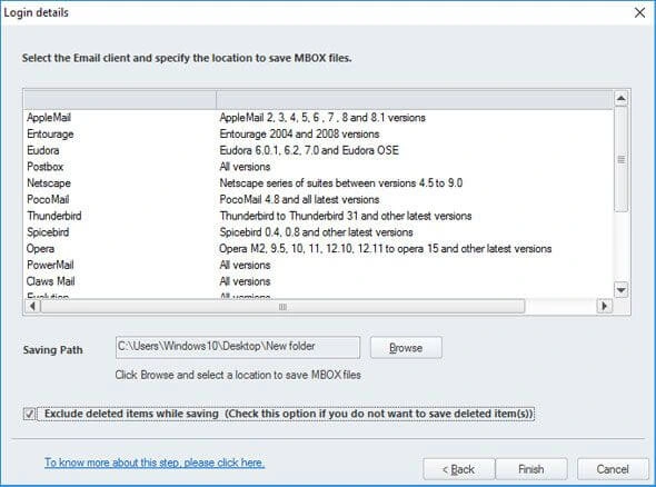 Saving OST data in MBOX email clients