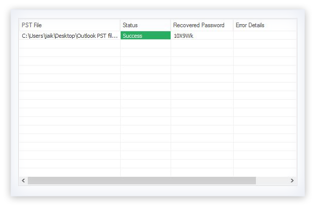 Outlook Pst Password Recovery Freeware