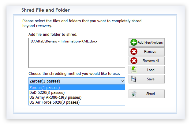 dod file shredder