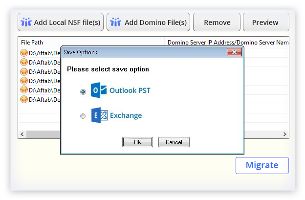 toolsground nsf to pst converter