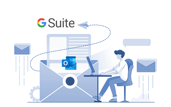 Steps to migrate Outlook Emails