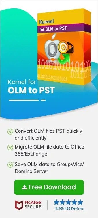 Kernel for olm to pst