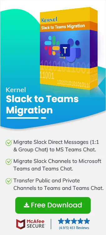 Kernel Slack to Teams Migration