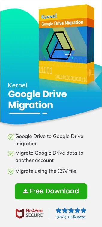 Kernel Google Drive Migration