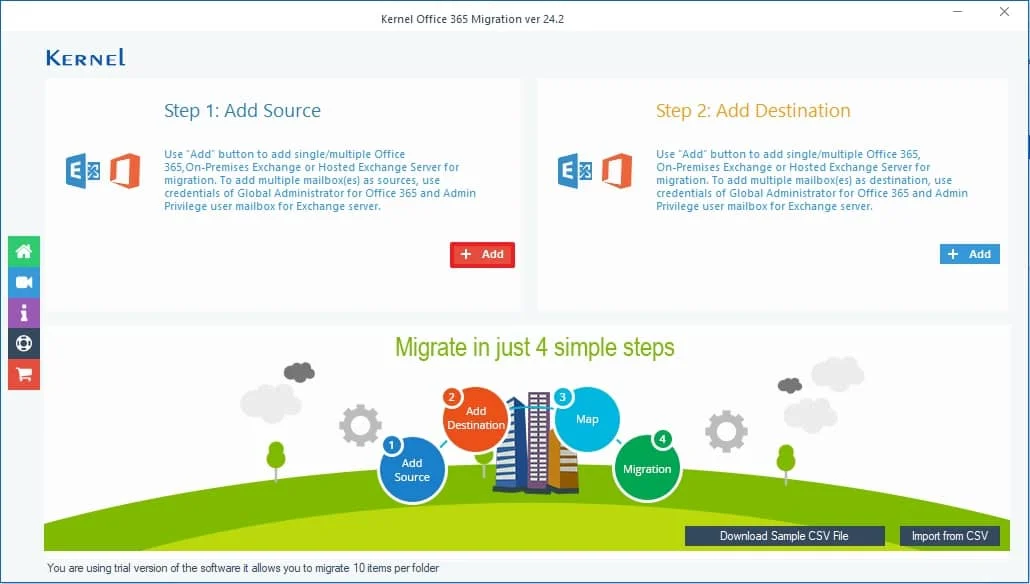 Click Add to add the Office 365 account  and choose Modern Authentication for login