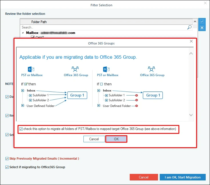 migrate all folders