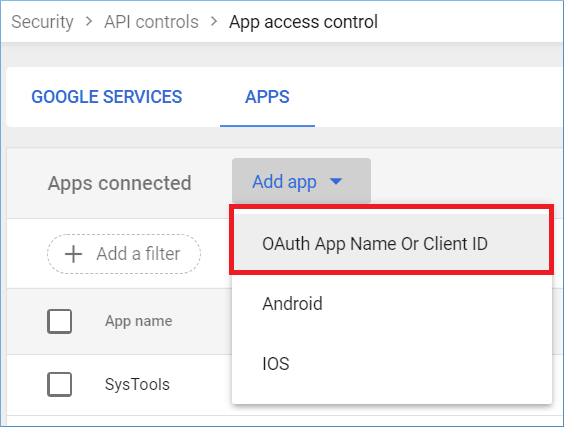 Click OAuth App Name